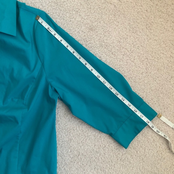 Worthington Woman Button-down Shirt sz 14W - Picture 9 of 12